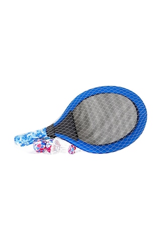 Hafif Portatif Taşınabilir Badminton Seti Mavi