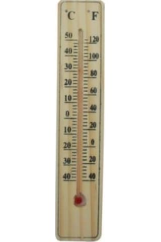 Periboia Ahşap Termometre