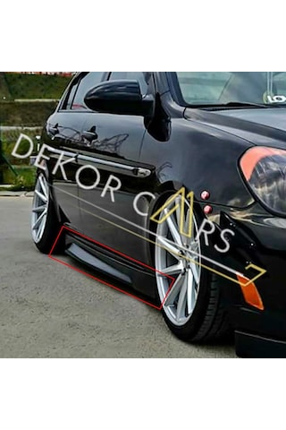 Dekorcars Hyundai Accent Era Marşpiyel Sağ Sol Takım Fiberglass Boyasız