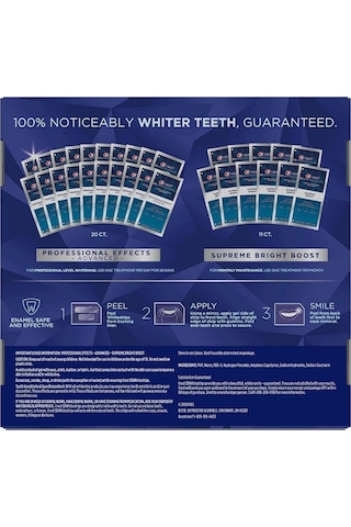 Crest 3d Whitestrips Level 20 + Level 15 Set