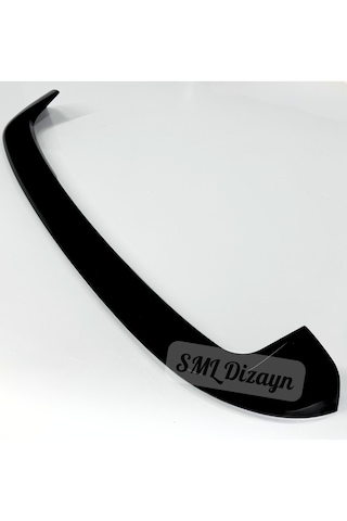 Bmw 1 Serisi F20 2012-2019 Uyumlu Bagaj Üstü Tavan Spoiler - Parlak Siyah Piano Black Plastik