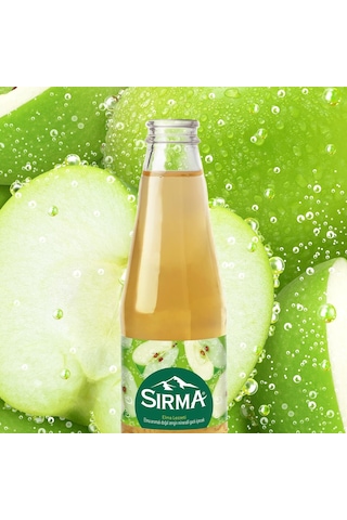 Sırma C Vitaminli Elma Aromalı Doğal Maden Suyu 200 Ml X 24 Adet