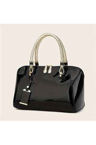 Didadodo Şık Kadınlar İçin Moda Fermuarlı Çanta Kırmızı