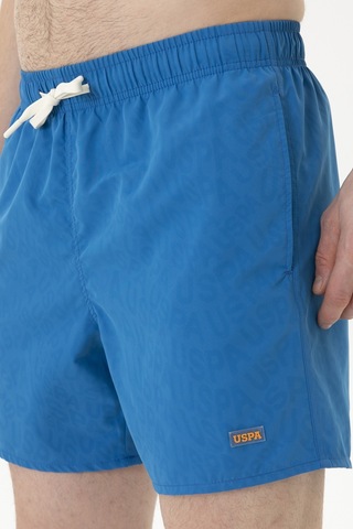 U.s. Polo Assn. Erkek Saks Deniz Şortu 50282943-vr045 Sax