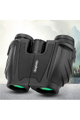 Wezone 12x Büyütme 25mm Lensli Bak4 Prisma Işık Geçirici Çift Gözlü Binokül, Outdoor, Kuş İzleme, Spor Etkinlikleri İçin Hafif Ve Dayanıklı