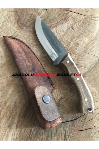 El Yapımı Bıçak Çakı Avcı Kampçı Bıçagı Karbon Çelik Bıçak