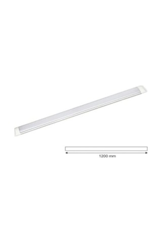 120 Cm 40 Watt Yatay Led Bant Armatür-trafolu Beyaz Işık-1-2-4-5-8-10-20-40 Adettir Beyaz-4 Adet Çok Renkli