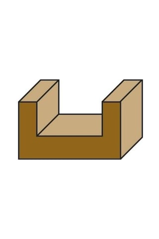 10x25x12 Z 2 Kaynaklı Freze Bıçağı Saplı