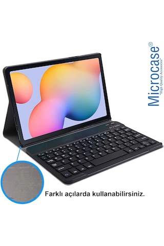 Honor Pad X8b 11'' Tablet Uyumlu Bluetooth Klavyeli Standlı Kılıf - Bkk4 Kapaklı Kılıf