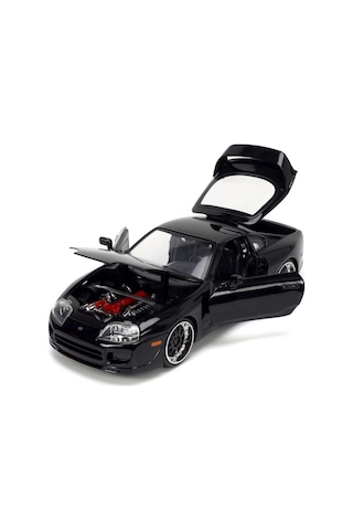 Jada Fast & Furious 1995 Supra Model Araba Siyah 1:24