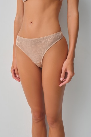 Suwen Mocha Brazilian String Külot Wsl10210319272 Nude