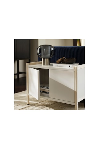 Ekenabben Titrek Kavak-beyaz 70x35x51 Cm Yan Sehpa - 40595206 Ikea