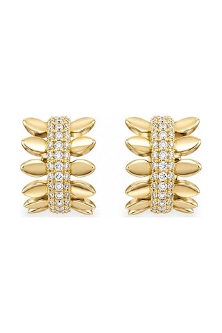 Xuping Jewelry Taşlı Küpe Altın
