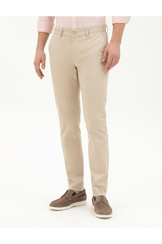 Pierre Cardin Erkek Bej Pantolon Kanvas-chino 50288511-vr011 Bej