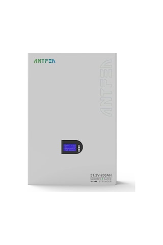 Antfea 51.2V 200ah LiFePo4 Lityum Duvar Tipi Batarya