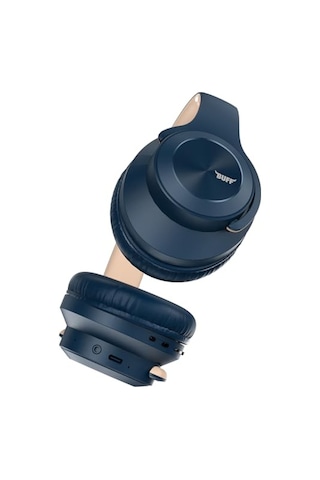Bf16 Kulaklık Bluetooth 5.3, 18 Saat Oynatma, 3 Eq Mod, Hoparlör Modu Mavi