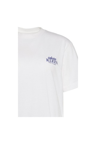 Calvin Klein Bayan T Shirt Lv047f801g Yaf Beyaz BEYAZ