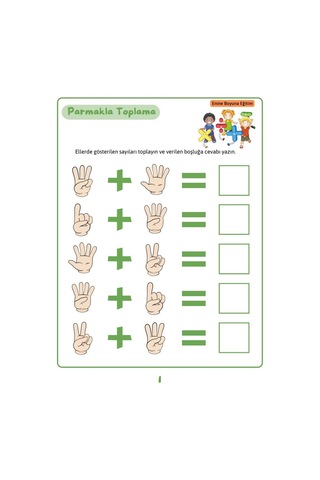 Okul Öncesi Pratik Matematik Kitabı