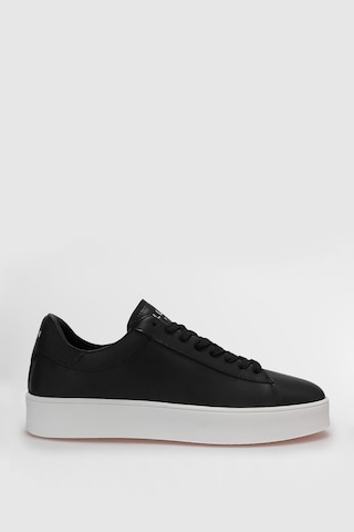 Lufian 111230254 Anton Sneaker Erkek Deri Ayakkabı Siyah