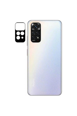 Xiaomi Redmi Note 11S Global 3D Kamera Lens Koruma Camı Siyah