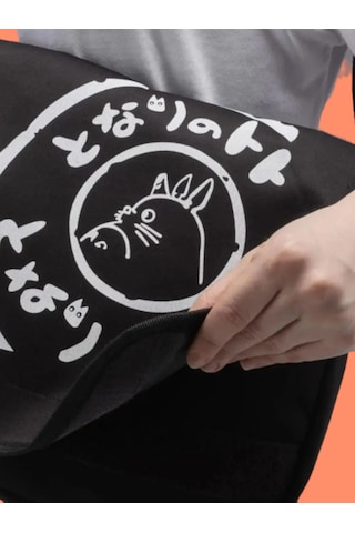 Mood Agenda Totoro Bag Postacı Çanta Siyah