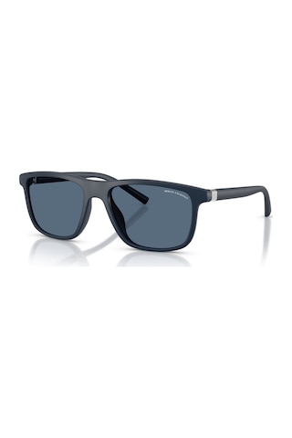 Armani Exchange Aex 4167su 839980 56 Erkek Yastık Mavi Kemik Güneş Gözlüğü Mavi