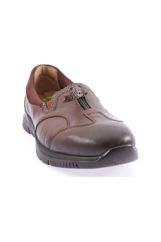 Forelli 29444 Kadın Hallux Valgus Yapılı Önü Fermuarlı Memory Foam Soft Feel Ayakkabı 29444-27-R1755 Taba