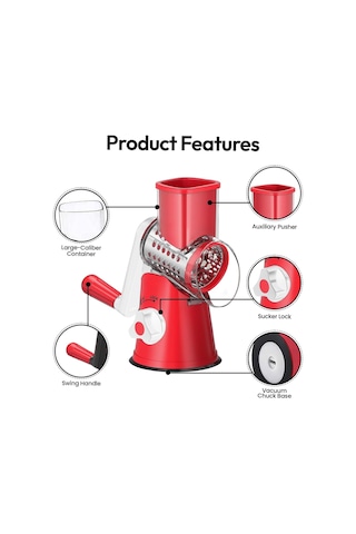 Döner Peynir Dilimleyici, 3'ü 1 Arada Paslanmaz Çelik Mutfak Gereçleri Mandolin Sebze Dilimleyici Döner Peynir Dilimleyici Mutfak Gereçleri Mavi