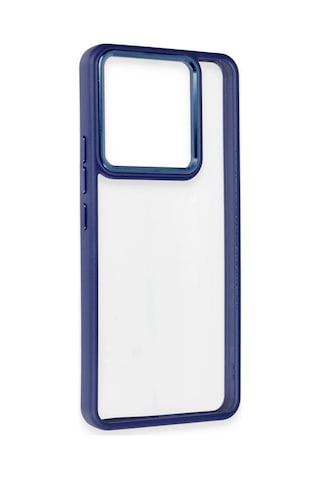 Newface - 536 - Xiaomi Redmi Note 13 Pro 4g Kılıf Power Silikon - Csmo-tex - - Lacivert
