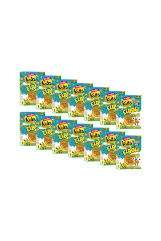 Yayla Kids Kinoalı Sebzeli 3 Renkli Elbow Bakliyat Makarnası 250 G X14