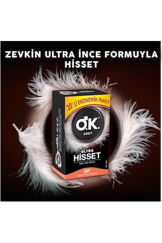 Okey Ultra Hisset 20'li Prezervatif & OKEY Klasik 20'li Prezervatif