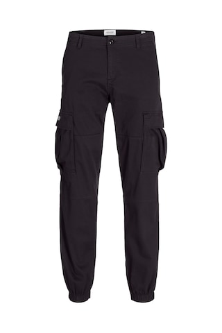 Jack & Jones Erkek Jpstkane Rahat Kalıp Kargo Pantolon 12268261 Siyah Siyah