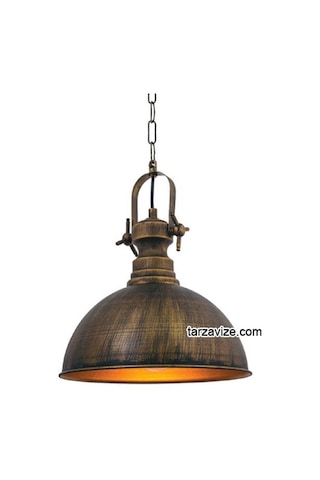 Tarzavize Trt13 Dekoratif Eskitme Retro Sarkıt Avize