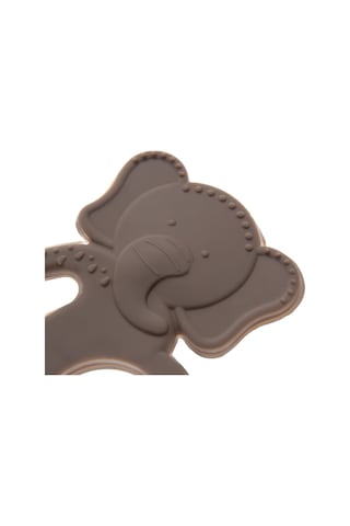 Babyjem Silikon Fil Diş Kaşıyıcı Latte