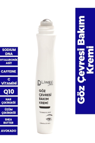 Liwec Derma Göz Çevresi Bakım Kremi 15 ML
