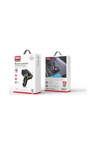 Bcc09 Fm Araç İçi Hızlı Şarj Soketi Tf Kart Girişli & Lcd Ekranlı Rgb Mp3 Çevirici Çakmaklık Uyumlu