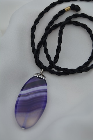 Stoneage Dantelli Akik Kolye N11.38765 Gümüş