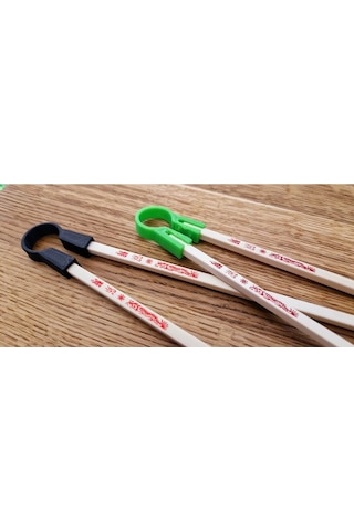 Chopstick Tutucu Aparat Chopstick Öğrenme Aparatı 2 Adet Renkli