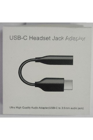 Usb-c Headset Jack Adapter Usb-c To 3,5mm Audio Jack