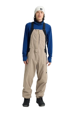 Burton Burton Reserve 2l Relaxed Bib Pants Erkek Bej Snowboard Pantolonu 30531