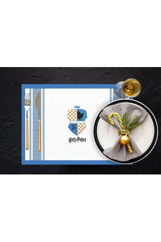 Adawall Home Hogwarts Houses Kumaş Amerikan Servis 4'lü Set Çok Renkli