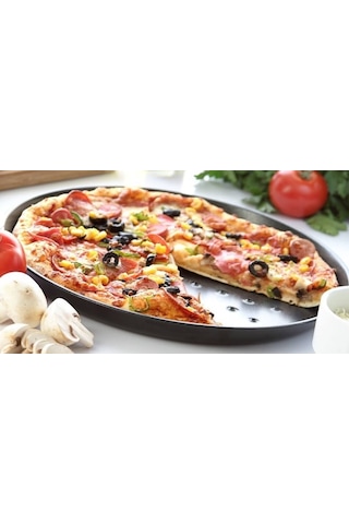 Altınbaşak Saç Delikli Pizza Tavası 28 CM