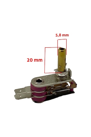Essenso İle Uyumlu 16 Amper, 2cm Mil Tost Makinesi Termostatı