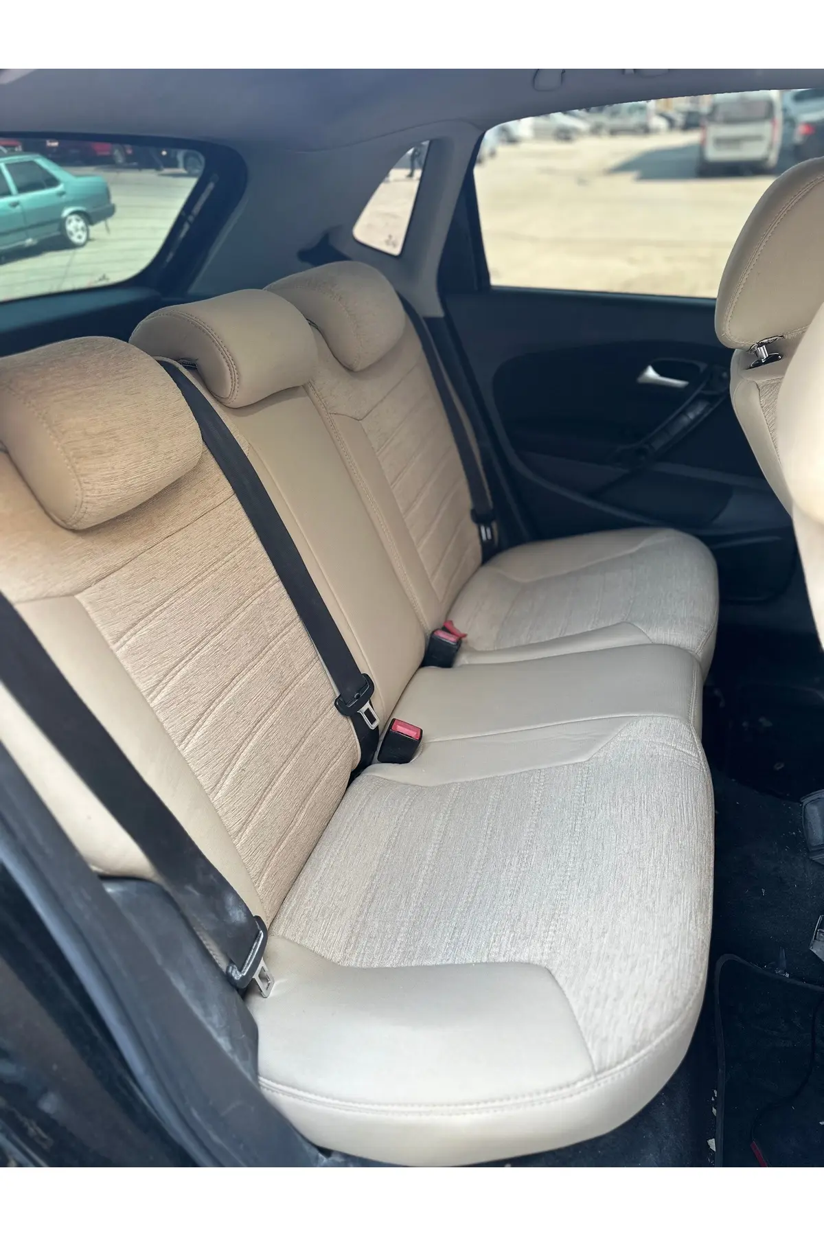 Volkswagen Polo Araca Özel Koltuk Kılıfı Bej