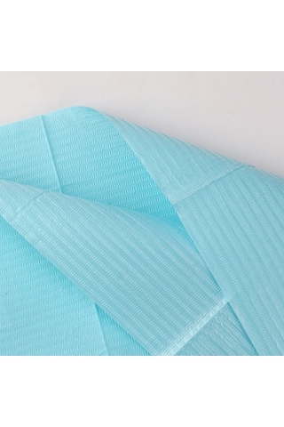 Samdoo 125 Adet Pembe Tek Kullandım Masa Battaniyesi, 45x30cm Çift Katlı Ahşap Pulp + Sızıntı Engelleme Tabaka, Manikür Ve Güzellik Çalışma Masası İçin Temizleme Ve Polishing Yüzü