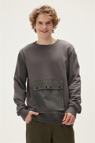Bad Bear 22.02.12.017-c118 Kangaroo Erkek Sweatshirt Siyah
