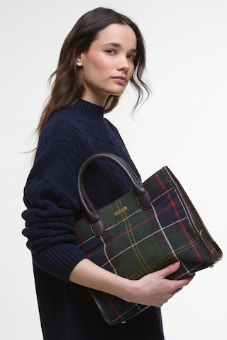 Barbour Barrhill Tartan Omuz Çantası Ol91 Classic Tartan Yeşil