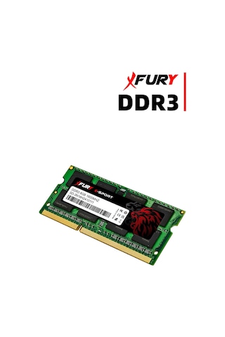 Fury E-sport Ddr3 8gb 1600mhz Notebook Ram Bellek 1x8gb