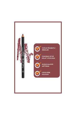 Note Cosmetique Ultra Rich Color Lip Pencil Dudak Kalemi 03 Nude - Nude
