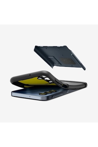 Spigen Galaxy A16 İle Uyumlu Kılıf Slim Armor Metal Slate